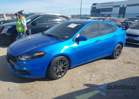 2016 Dodge Dart Se z USA, uszkodzony, nr VIN 1C3CDFAA4GD712174